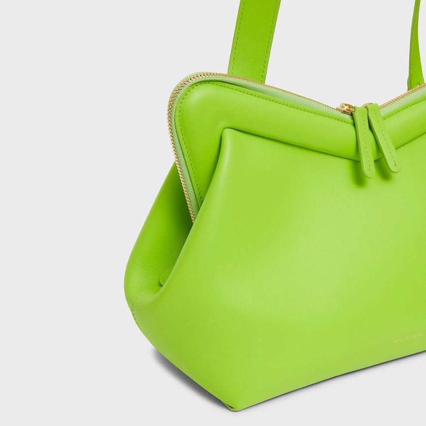 Women's Mansur Gavriel M Frame Shoulder Bags Light Green | AU 1685EK